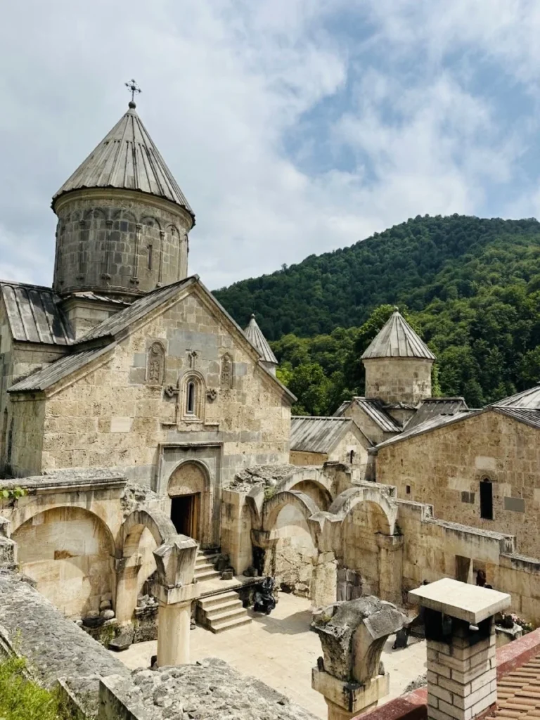 Geghard Monastery and its rock-cut architecture, Armenia.