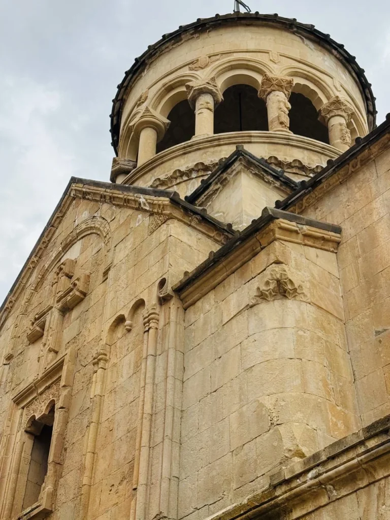 Noravank Monastery among the rocky hills of Armenia.