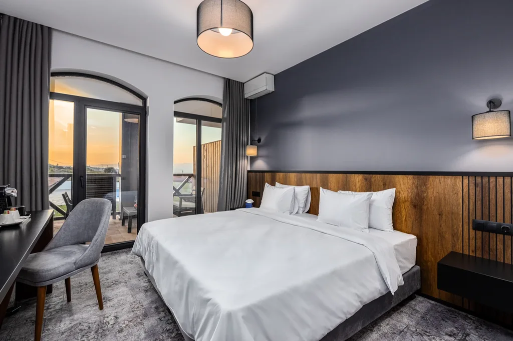 Hotel Qvevrebi — Guest room