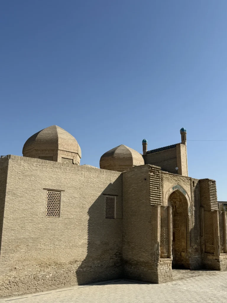 Historic trading domes in Bukhara, Uzbekistan.