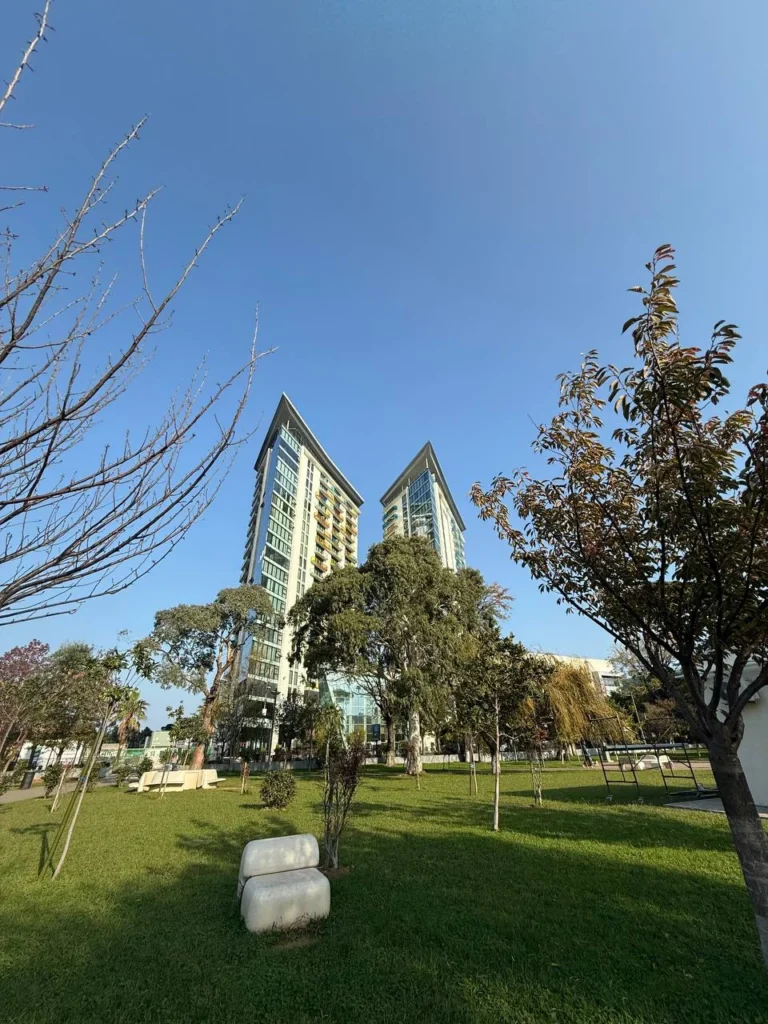 Batumi Boulevard and the seaside cityscape.