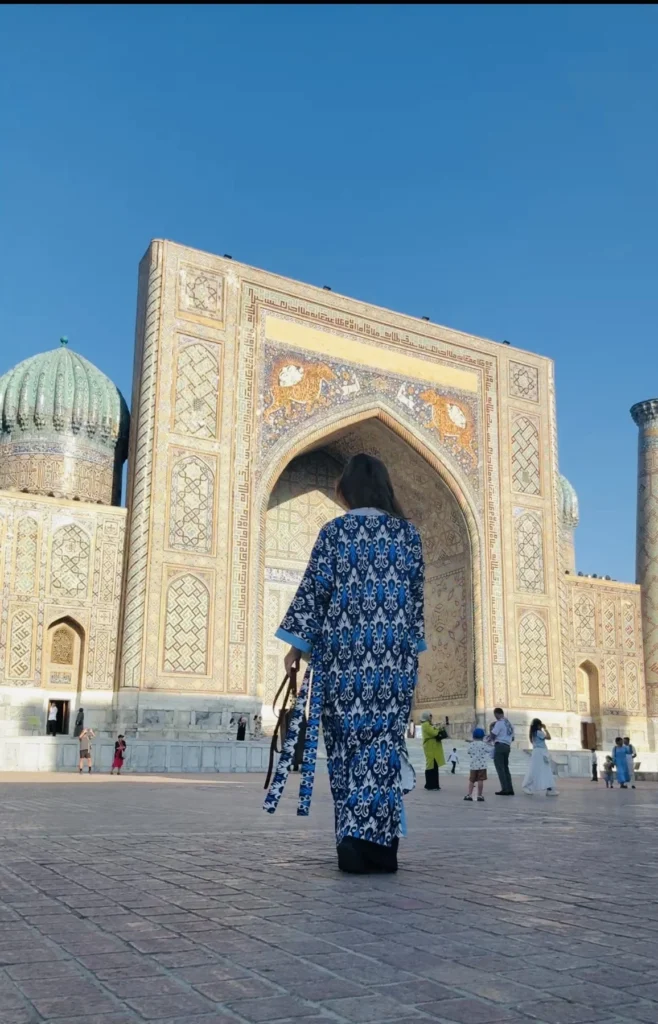 Gur-e-Amir Mausoleum in Samarkand, Uzbekistan.