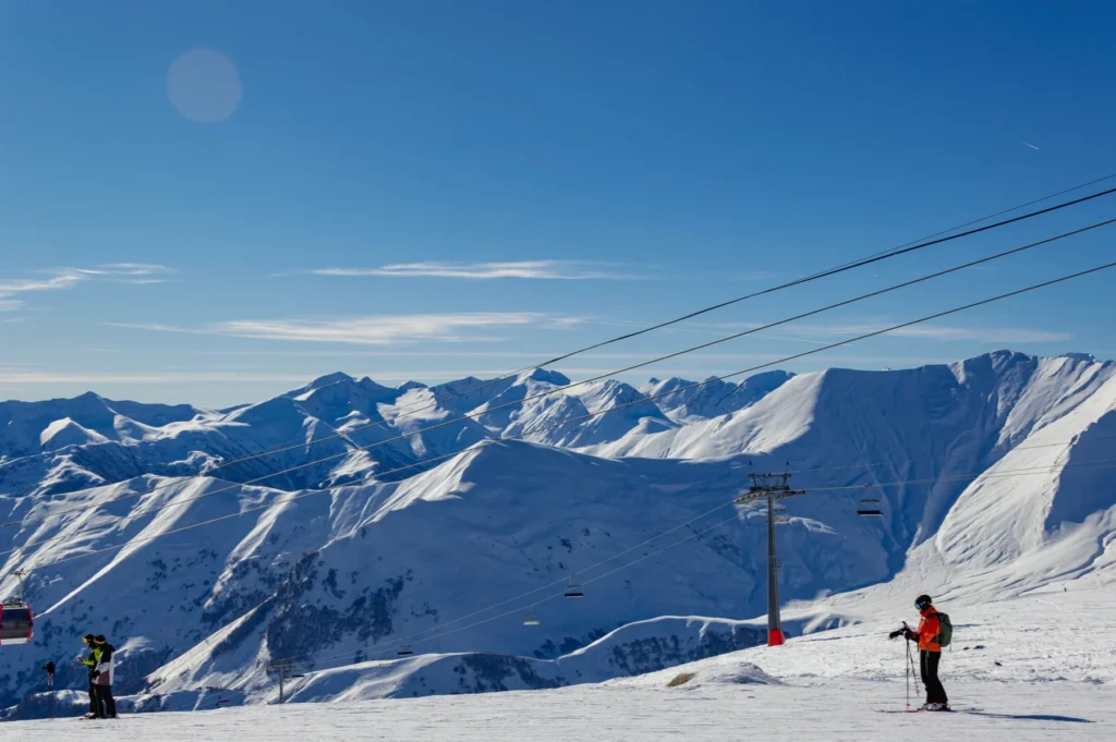 Winter activities in Gudauri